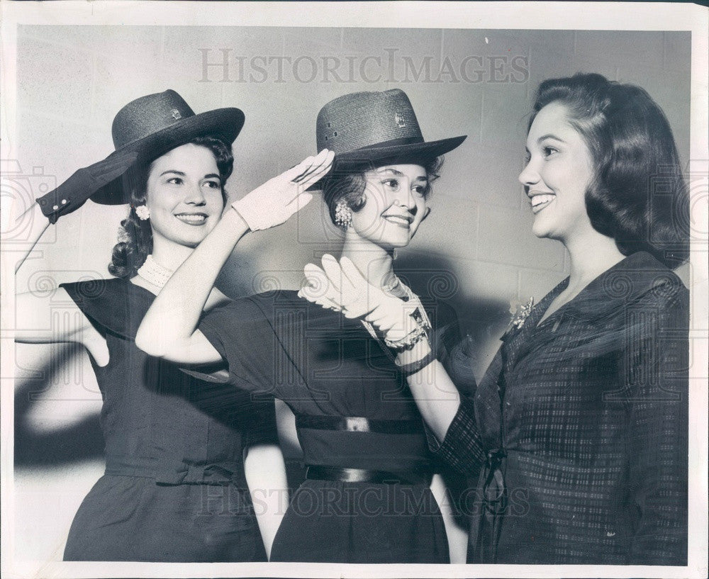 1960 Miss America Mary Ann Mobley, Jane Wood, Pat McRaney Press Photo - Historic Images