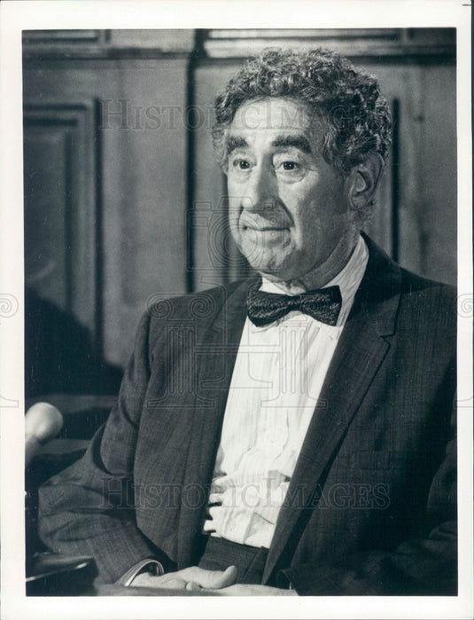 1975 American Hollywood Actor Jack Gilford Press Photo - Historic Images
