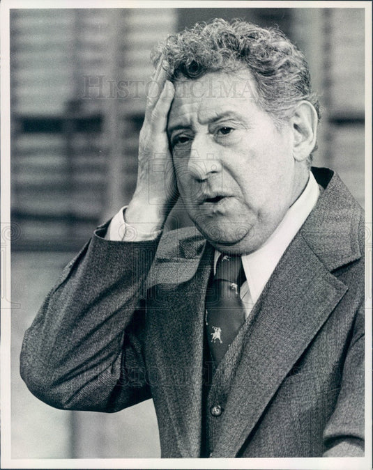 1976 American Hollywood Actor Jack Gilford Press Photo - Historic Images