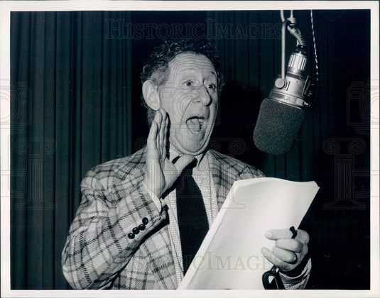 1974 American Hollywood Actor Jack Gilford Press Photo - Historic Images