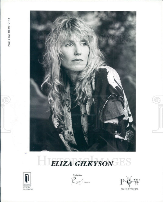 1993 Folk Musician Eliza Gilkyson Press Photo - Historic Images