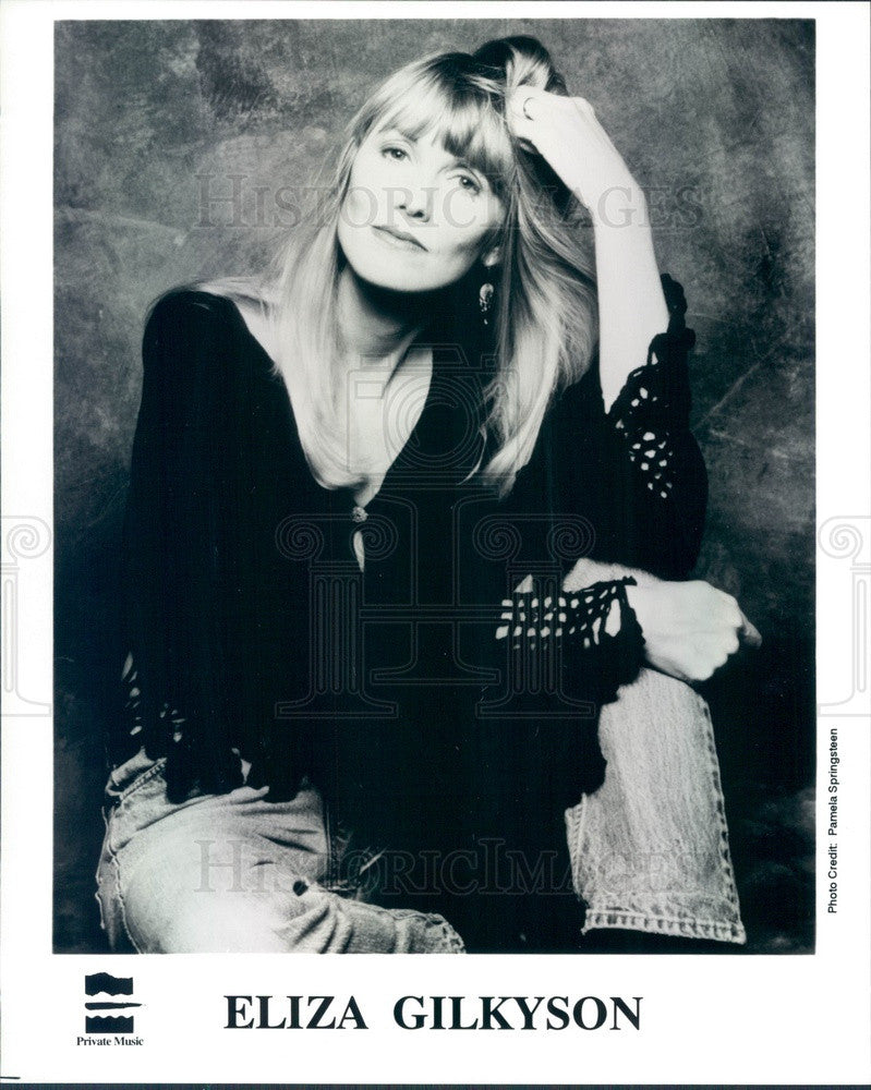 1993 Folk Musician Eliza Gilkyson Press Photo - Historic Images