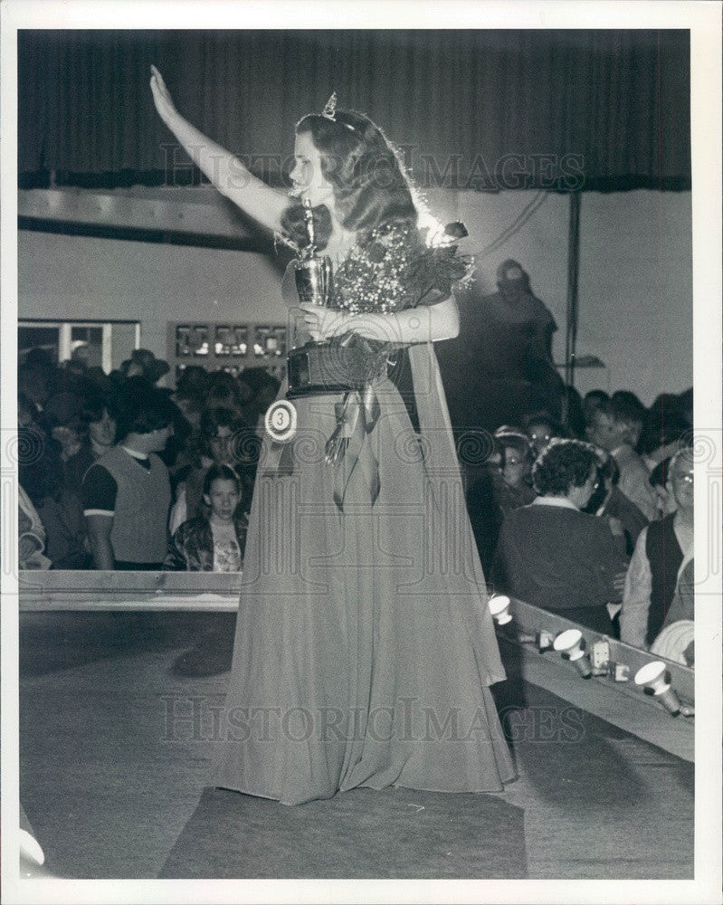1981 Miss Pasco County, Florida Joyce Staats Press Photo - Historic Images