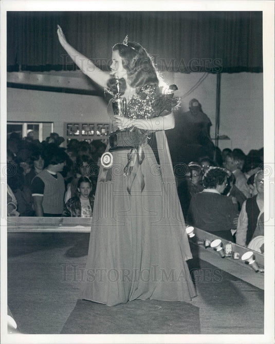 1981 Miss Pasco County, Florida Joyce Staats Press Photo - Historic Images