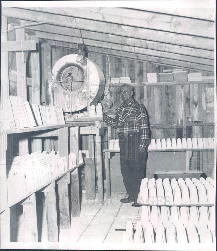 1960 Ohio, Colorado Deodorizer Company Owner Art Kneedler Press Photo - Historic Images