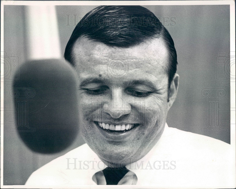 1968 Denver, Colorado DJ Fred Arthur, Western Cine Service Inc Exec Press Photo - Historic Images