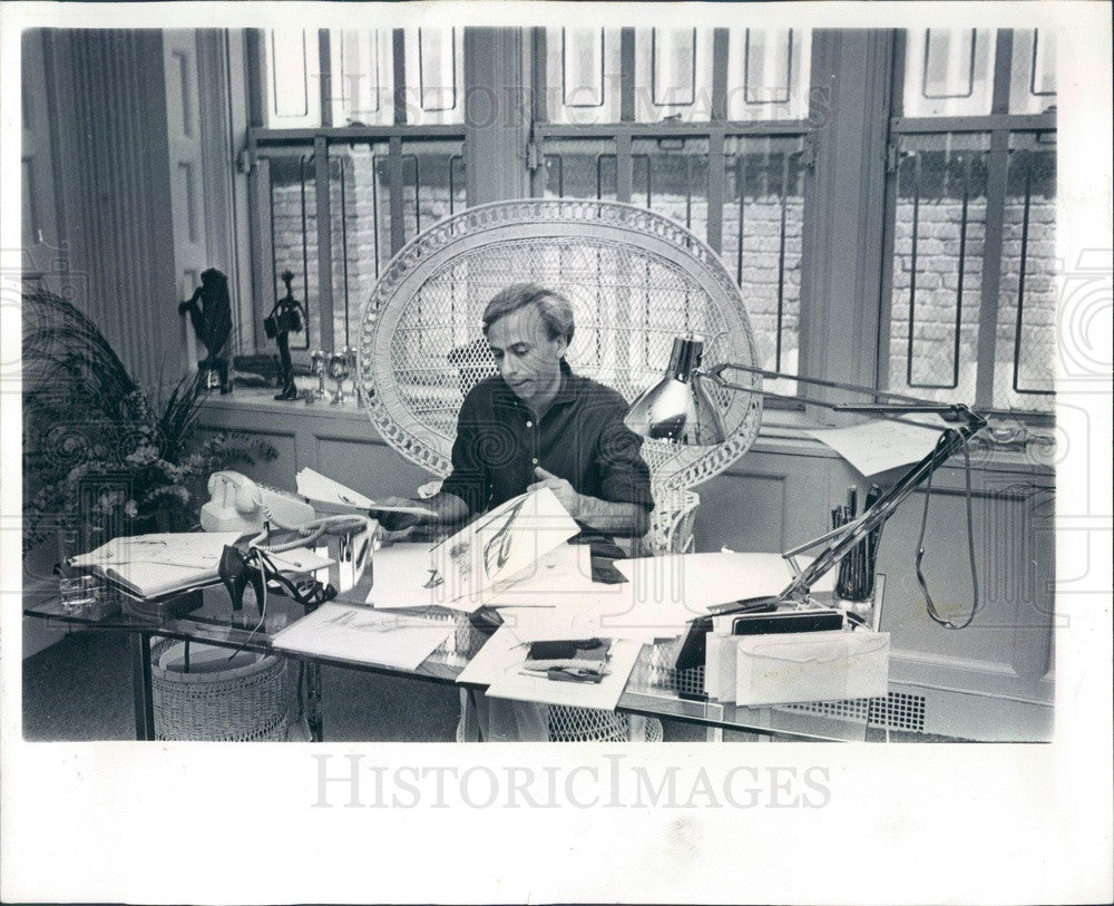 1979 Fashion Shoe Designer John Anthony Press Photo - Historic Images