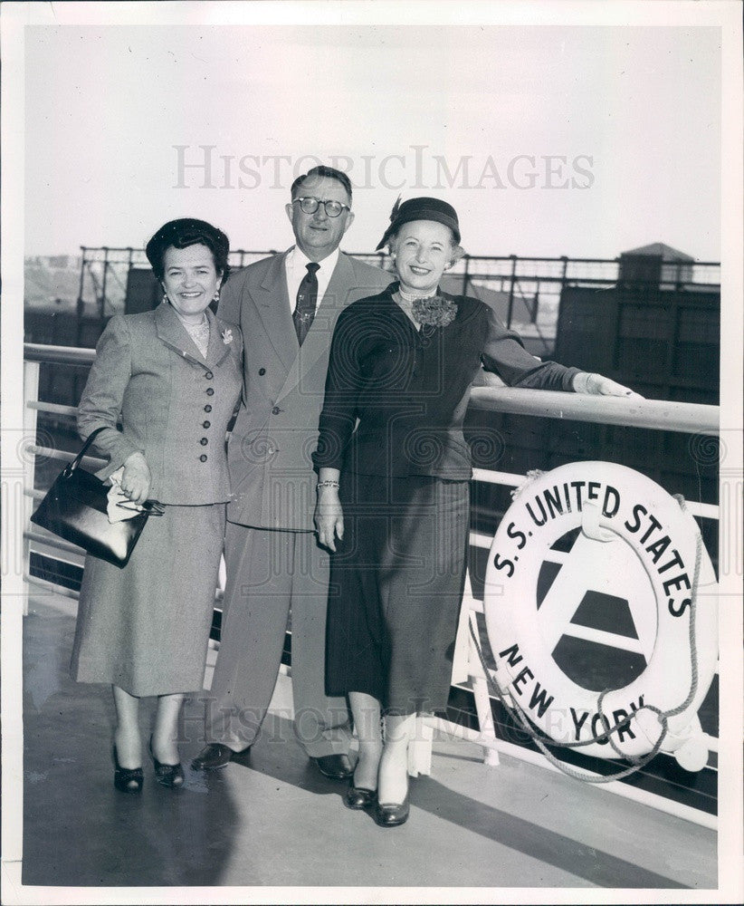 1953 Denver, CO Eastman Oil Well Survey Co Founder H. John Eastman Press Photo - Historic Images