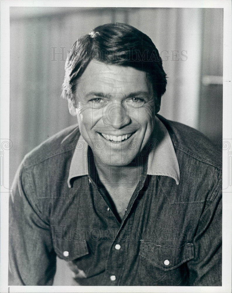 1983 Hollywood Actor Chad Everett Press Photo - Historic Images