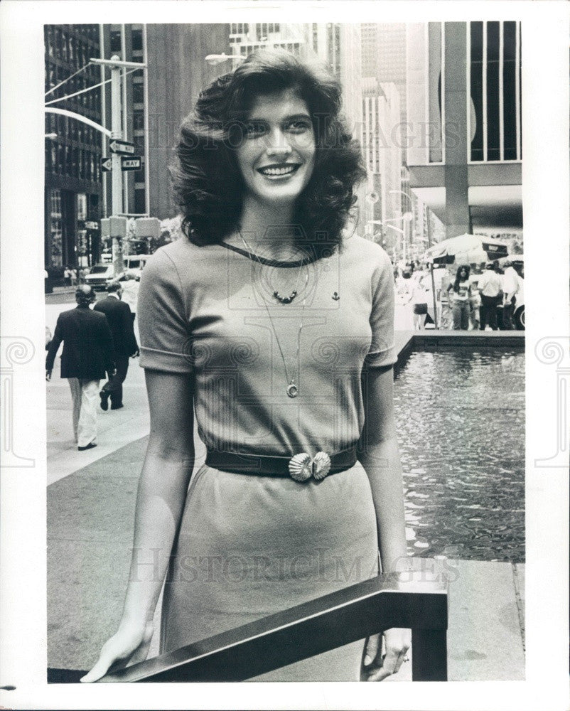 1981 America&#39;s Junior Miss Julie Bryan Press Photo - Historic Images