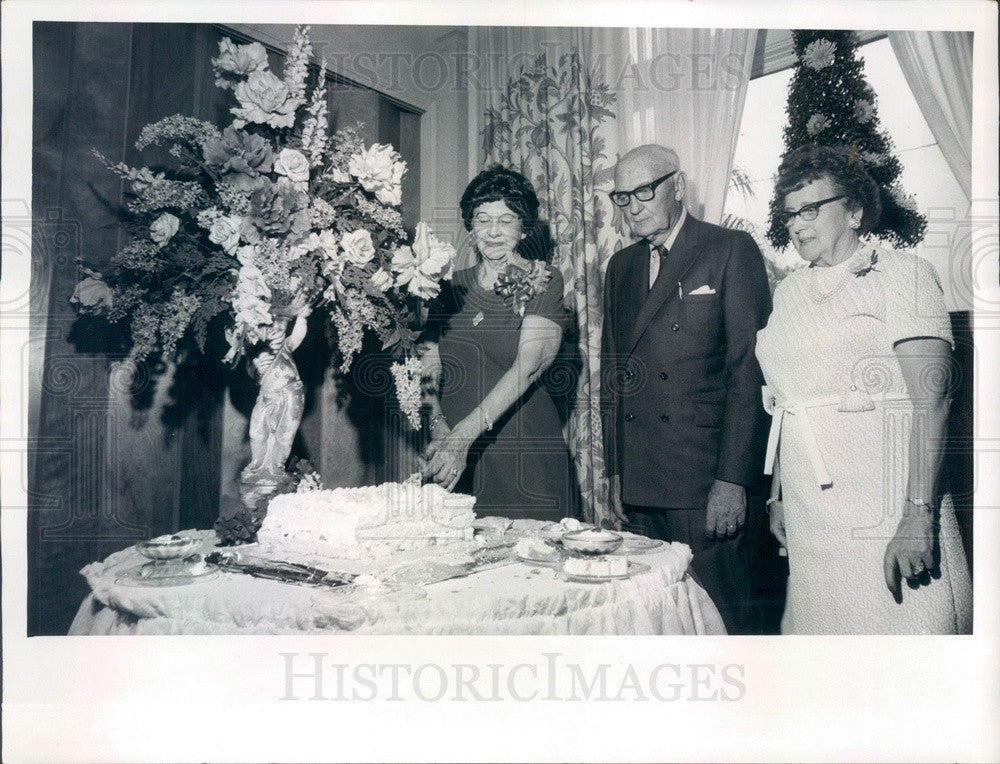 1971 St Petersburg, Florida Hotel Owner Mrs William Gay Sr Press Photo - Historic Images