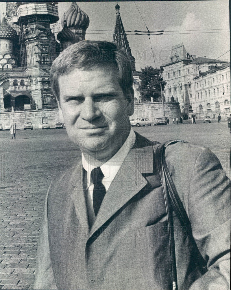 1967 Chicago Daily News Photographer Henry Gill in Russia Press Photo - Historic Images