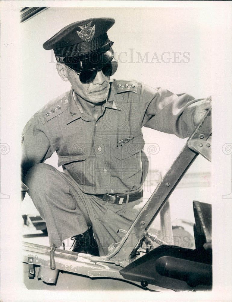 1959 Japan Air Chief Gninoru Genda Press Photo - Historic Images