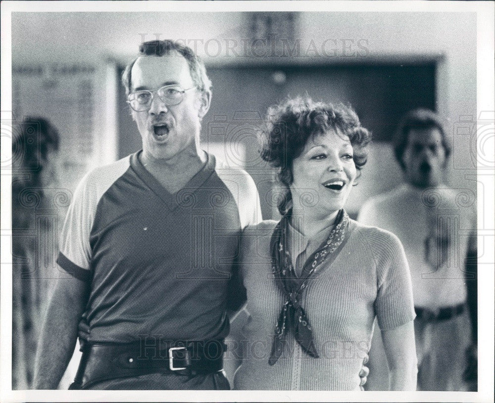 1977 Pop Singer &amp; Actress Jill Corey &amp; Richard Armbruster Press Photo - Historic Images