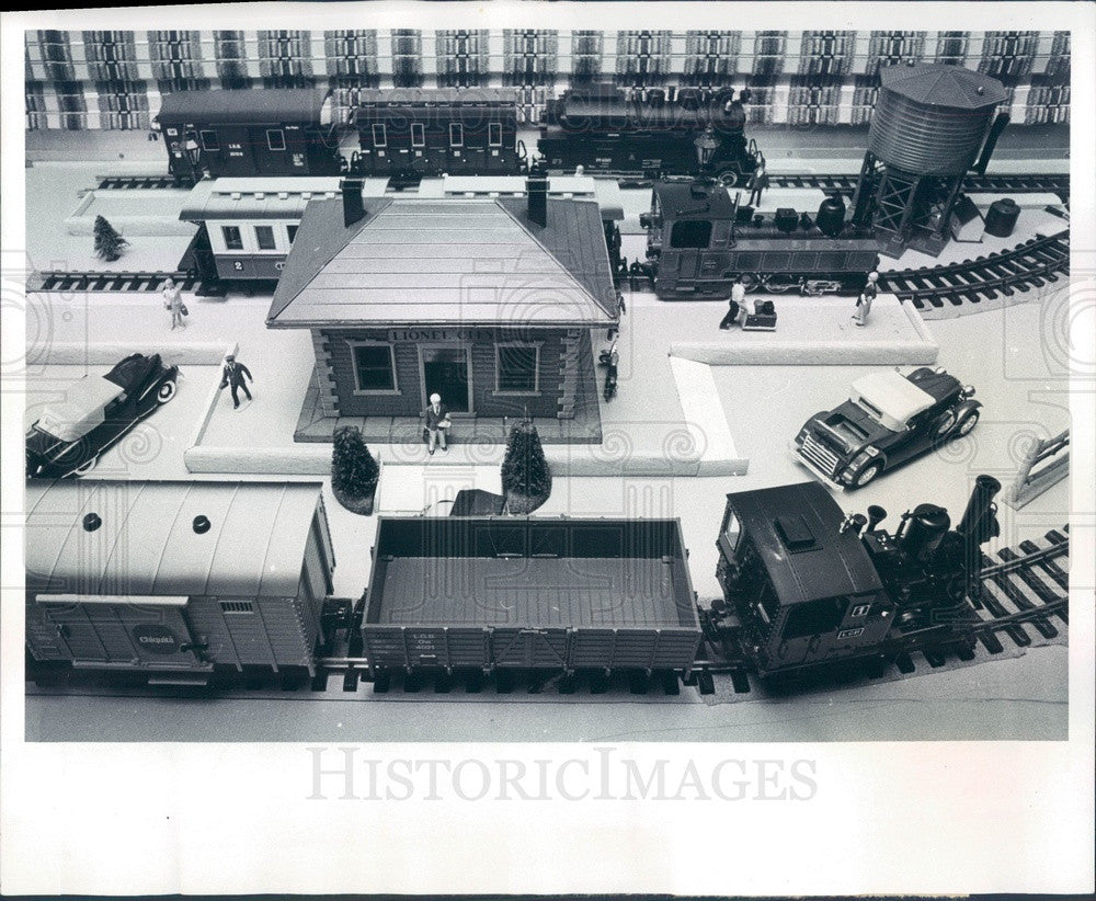 1979 St Petersburg, FL Lionel Model Train Layout of Carl Lawrence Press Photo - Historic Images