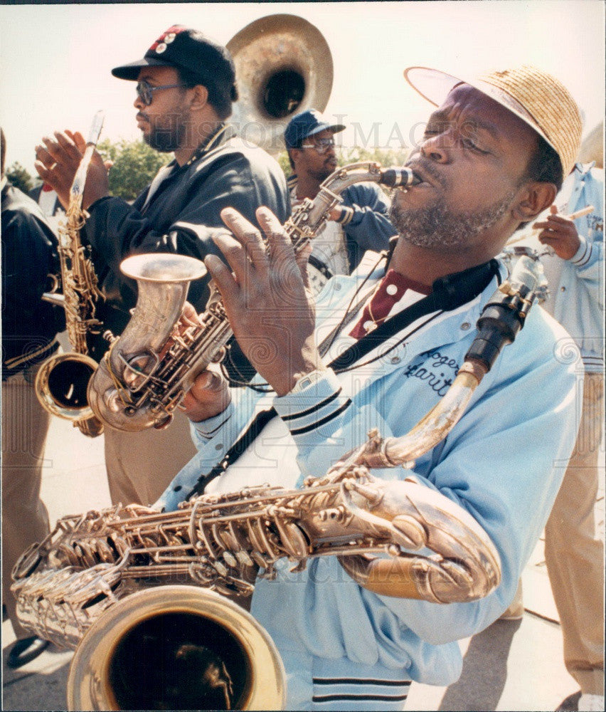 1986 Detroit, Michigan Montreux Jazz Festival, Roger Lewis Press Photo - Historic Images