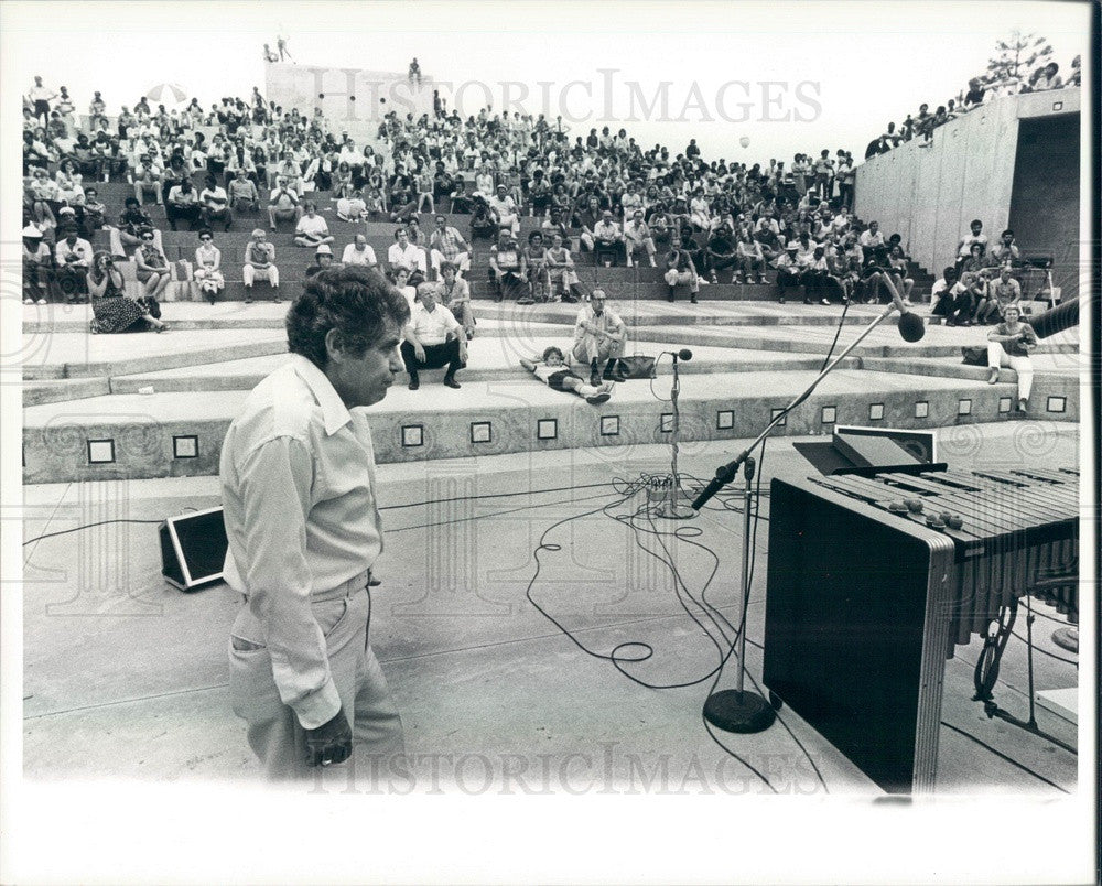 1980 Detroit, Michigan Montreux Jazz Festival, Pyramid Theater Press Photo - Historic Images