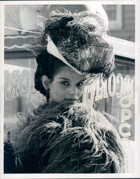 1974 Hollywood Actress Juanita Brown TV Show Dirty Sally Press Photo - Historic Images