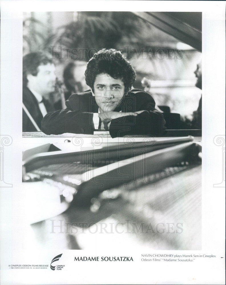 1989 British TV Actor Navin Chowdhry in Madame Sousatzka Press Photo - Historic Images
