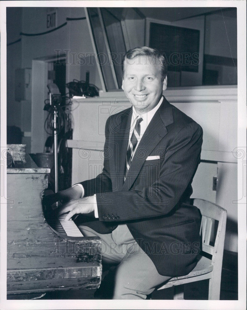 1958 Pianist/Conductor/Composer Skitch Henderson Press Photo - Historic Images