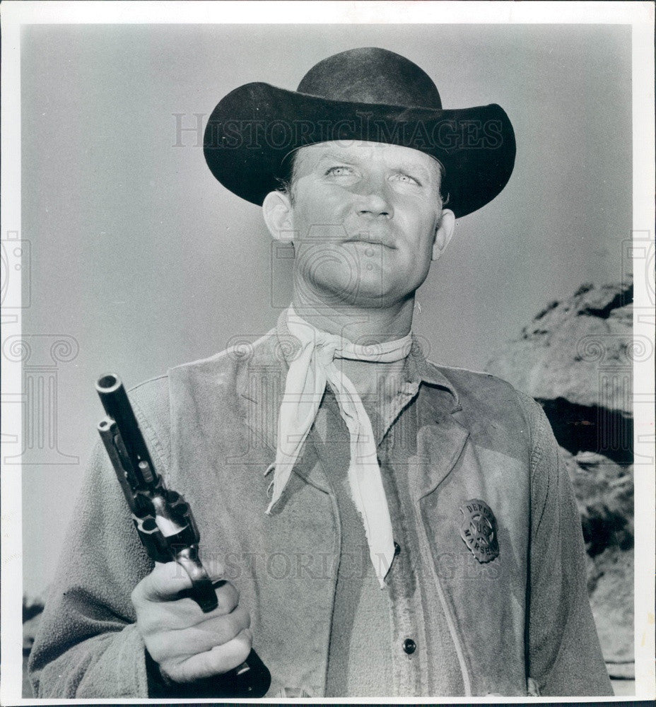 1964 TV Westerns Actor Don Collier Press Photo - Historic Images