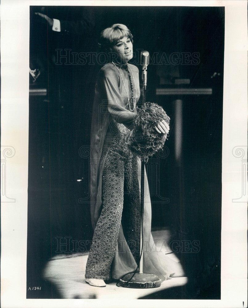 1969 French-Belgian Singer Tonia Bern-Campbell Press Photo - Historic Images