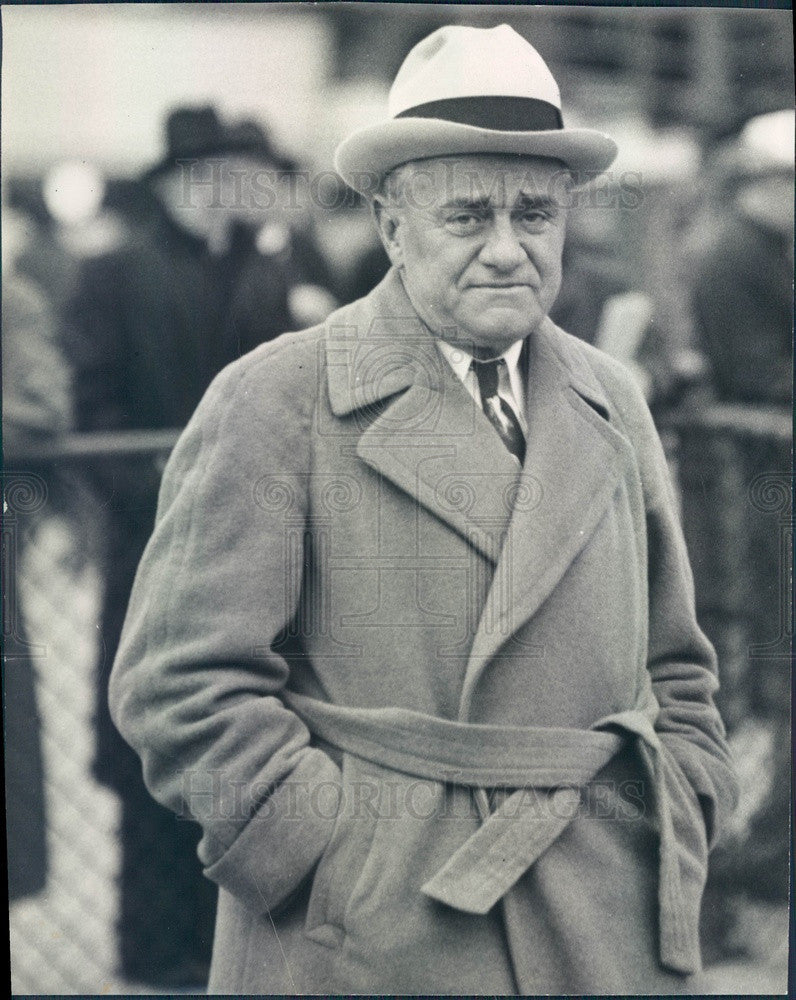 1936 Chicago, Illinois Blue Ridge Farm Stable Owner Billy O'Toole Press Photo - Historic Images