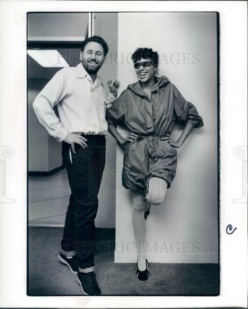 1980 Fashion Designer Bern Conrad Press Photo - Historic Images