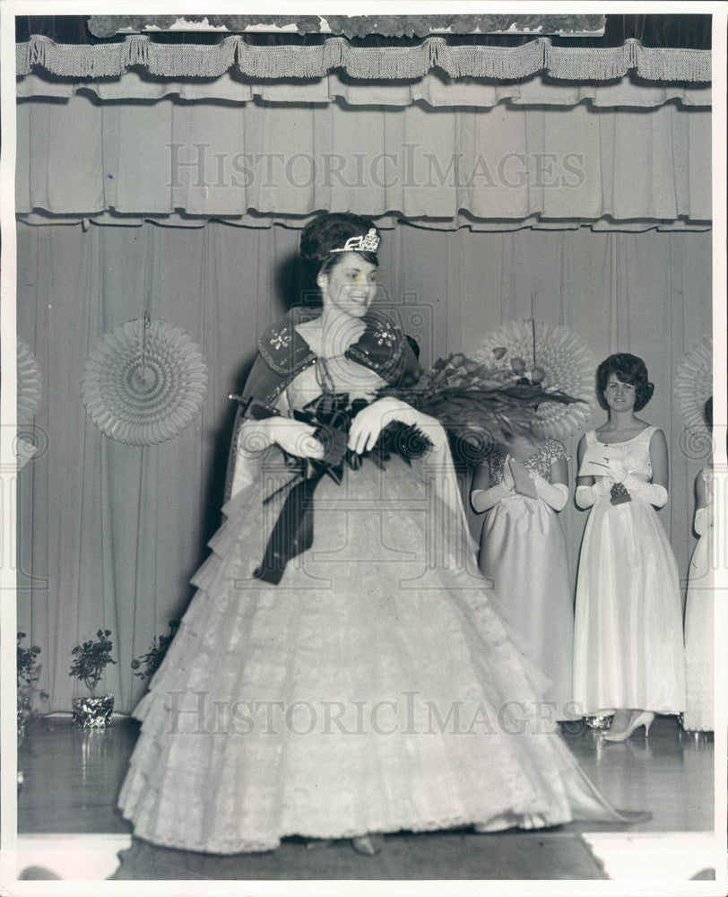 1966 Florida, Miss Ruskin Marcia Stephens Press Photo - Historic Images
