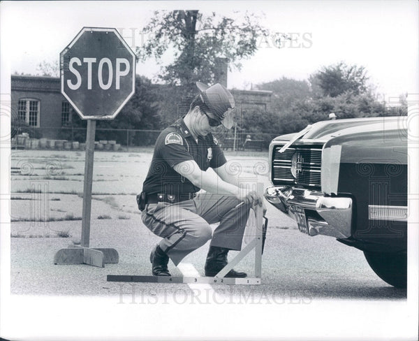 1969 Detroit, Michigan Teen Safe Driving Rodeo Press Photo - Historic ...