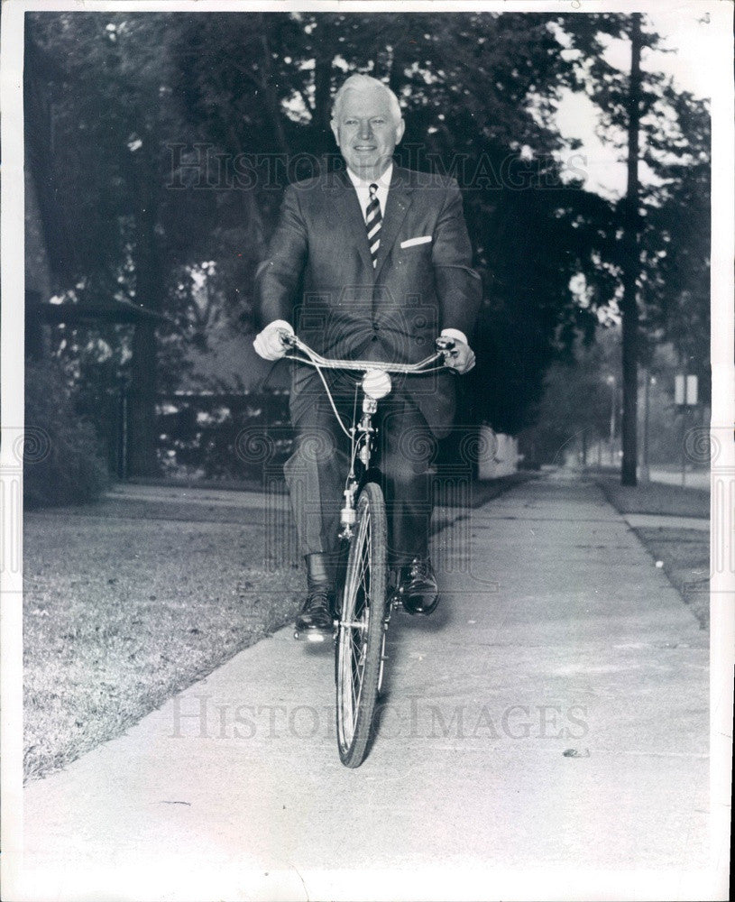 1961 Detroit, Michigan Edison President Walker Cisler Press Photo - Historic Images