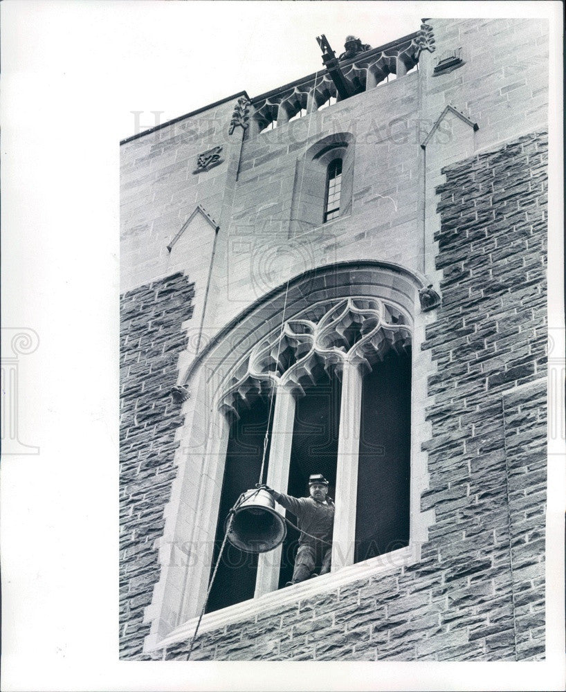 1978 Michigan, Cranbrook Christ Church Carillon Press Photo - Historic Images