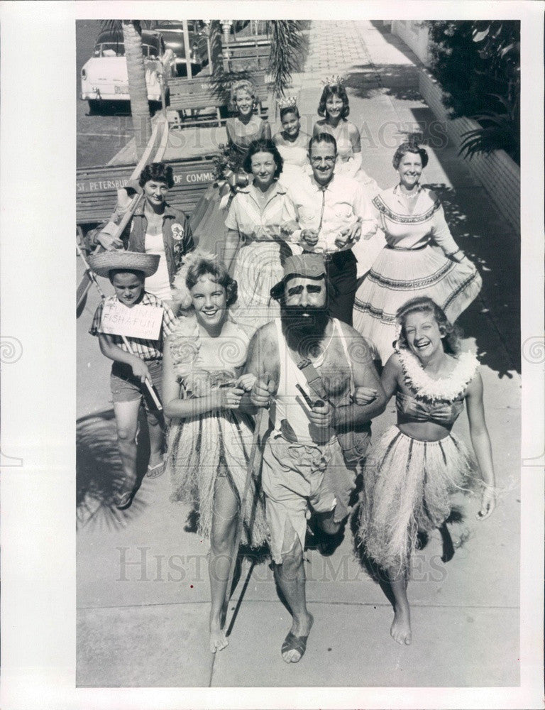 1960 St Petersburg, Florida Funtime Event Reps Press Photo - Historic Images