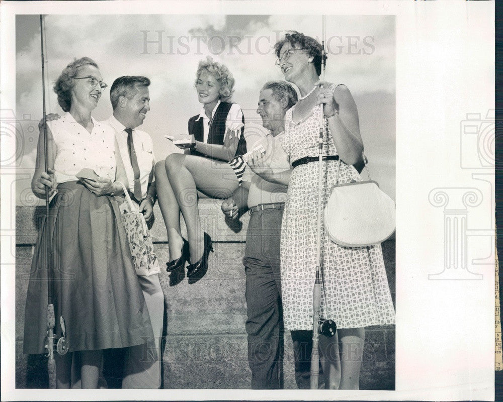 1960 St Petersburg, Florida Funtime Fishafun Winners Press Photo - Historic Images