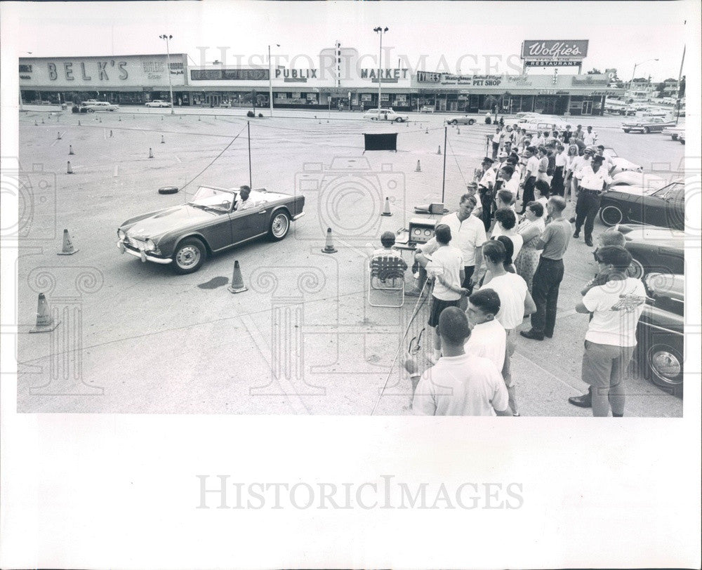 1965 St Petersburg, FL Funtime Sports Car Gymkhana Winner Press Photo - Historic Images