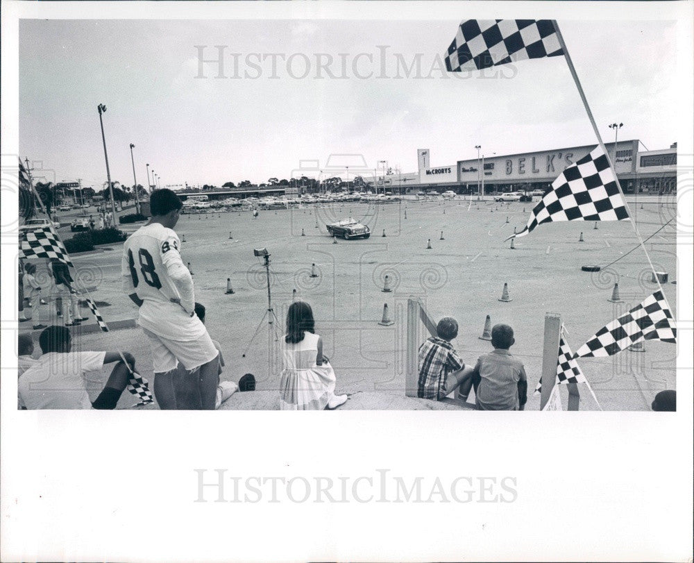 1965 St Petersburg, FL Funtime Sports Car Gymkhana Press Photo - Historic Images