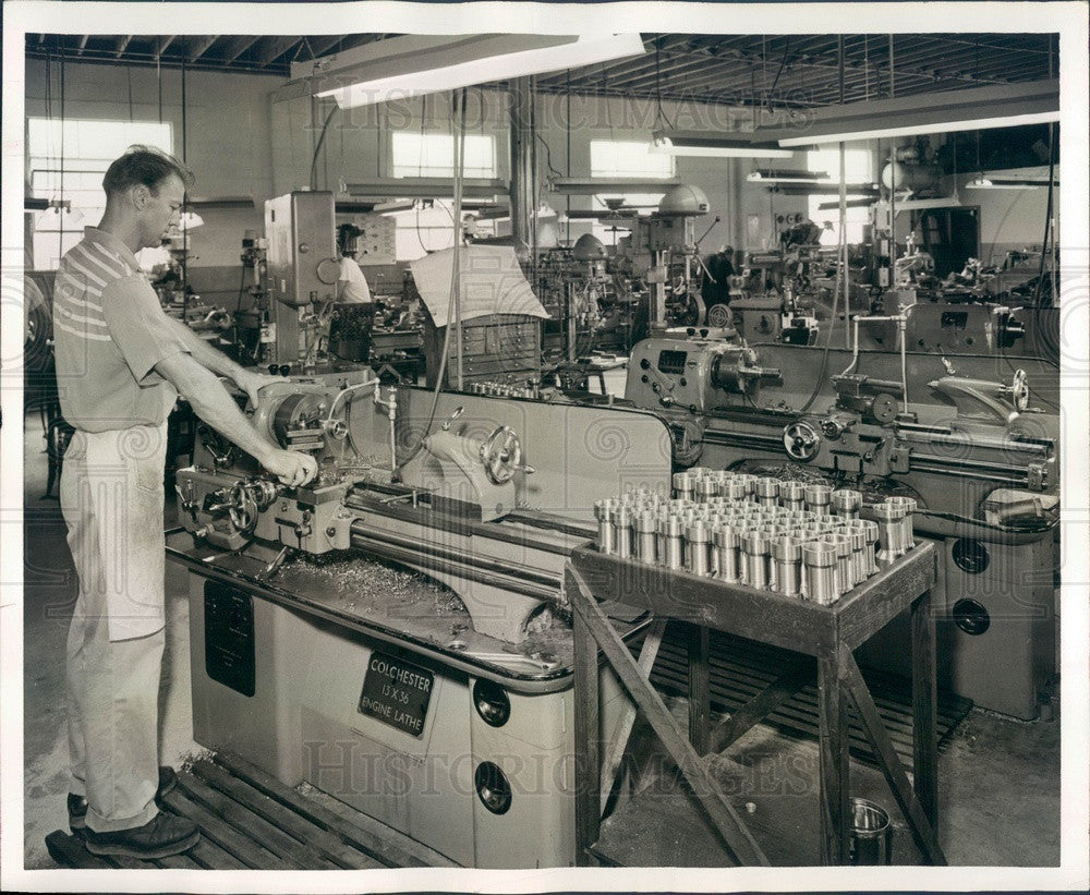 1959 Gulfport, FL Florida Machine Products Co Press Photo - Historic Images
