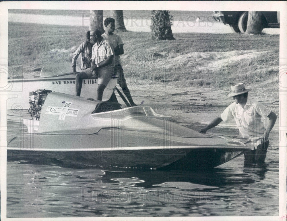 1970 St Petersburg, Florida Suncoast Powerboat Regatta, James Payne Press Photo - Historic Images