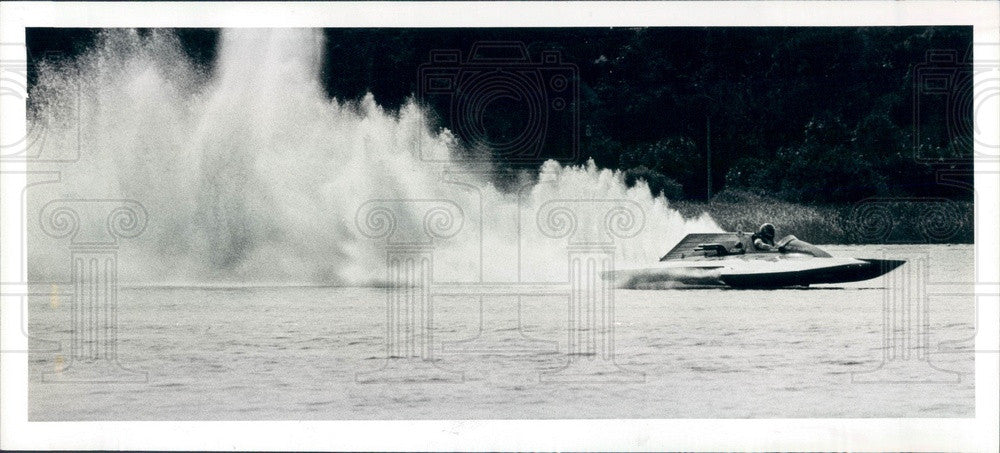 1983 St Petersburg, FL Suncoast Powerboat Regatta, Miss Prime Mover Press Photo - Historic Images