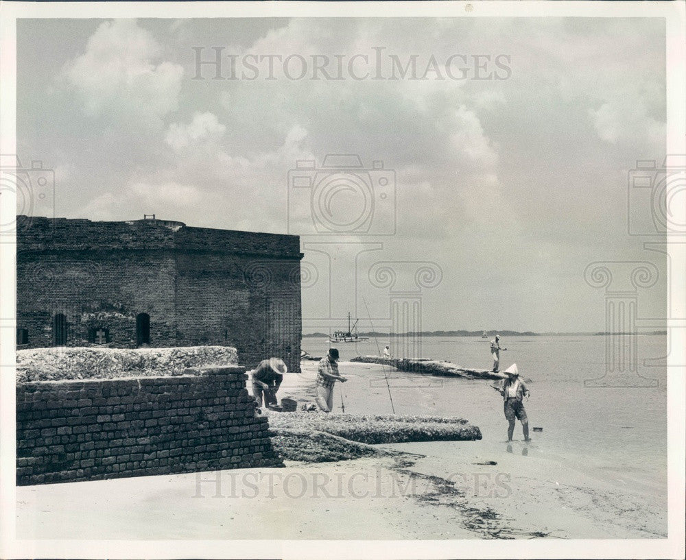 1983 Fernandina Beach, Florida Fort Clinch State Park Press Photo - Historic Images