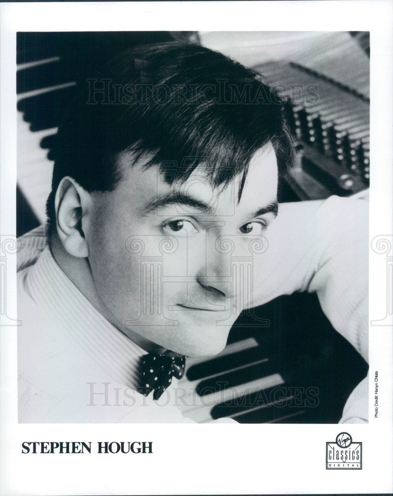 1991 Concert Pianist Stephen Hough Press Photo - Historic Images