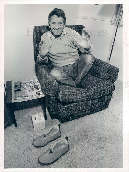1986 Hollywood Actor Richard Jury Press Photo - Historic Images