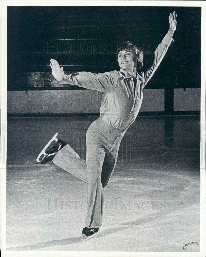 1978 Denver, Colorado Figure Skater Scott Cramer, Midwestern Skating Press Photo - Historic Images