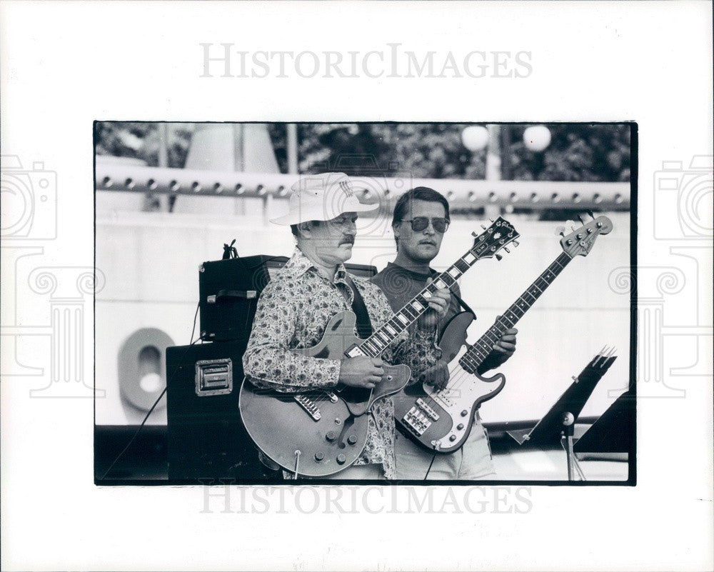 1983 Detroit, Michigan Montreux Jazz Festival, Dick Damir Press Photo - Historic Images