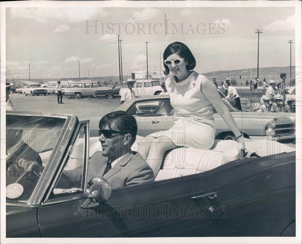 1965 Lynda Bird Johnson, Daughter of US President Lyndon Johnson Press Photo - Historic Images