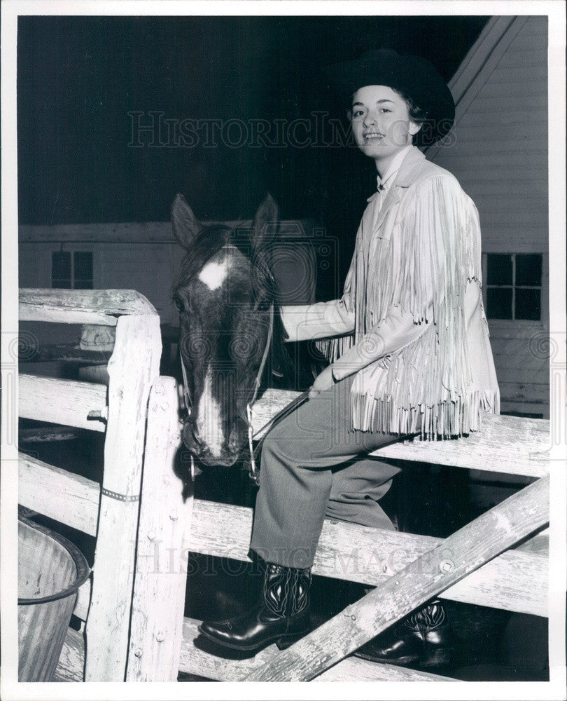 1959 Colorado Women&#39;s College Sports Queen Diane Kline Press Photo - Historic Images