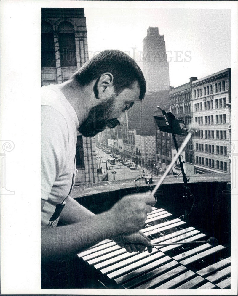 1980 Detroit, Michigan Montreux Jazz Festival, Isla Eckinger Press Photo - Historic Images