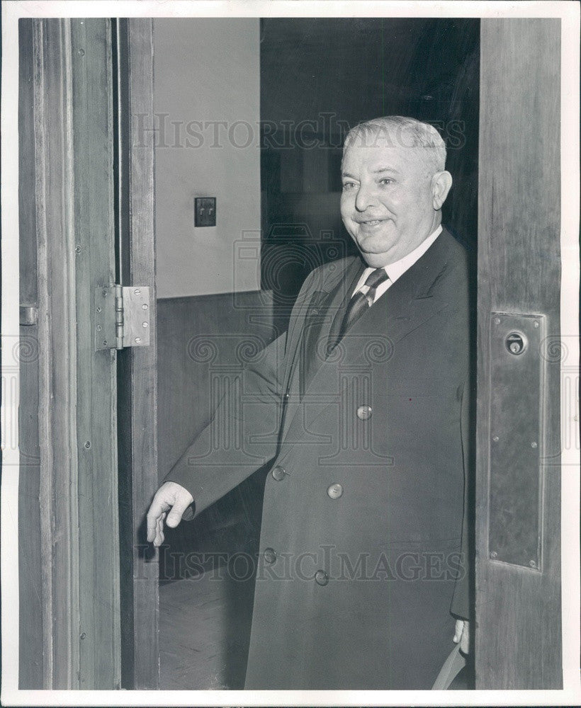 1957 Chicago, Illinois Judge Julius Miner Press Photo - Historic Images