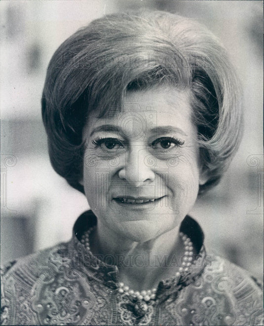 1968 Chicago, Illinois Fashion Buyer Elsa Meyer Press Photo - Historic Images