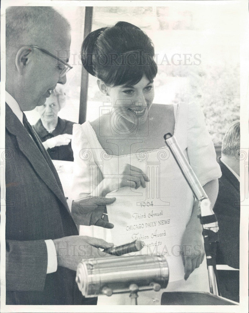 1964 Chicago Daily News Fashion Award Winner Barbara Meyer Press Photo - Historic Images